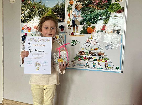 Nagrody główne w konkursie " Ozdoby wielkanocne inspirowane lasem"