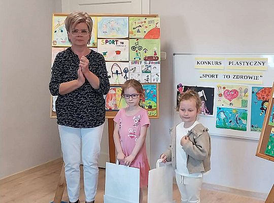 Międzyprzedszkolny Konkurs Plastyczny " Sport to zdrowie"
