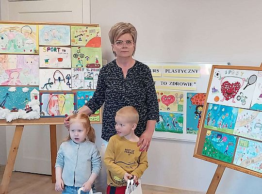 Międzyprzedszkolny Konkurs Plastyczny " Sport to zdrowie"