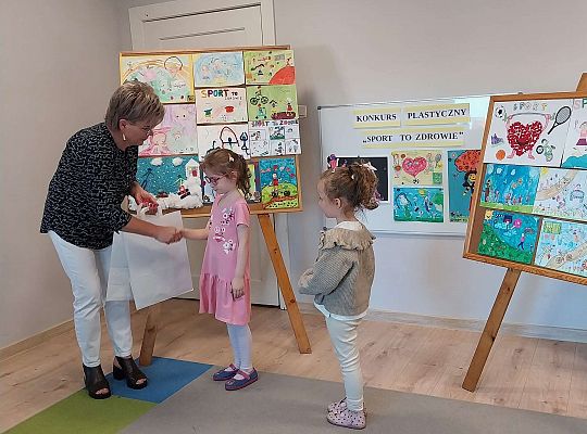 Międzyprzedszkolny Konkurs Plastyczny " Sport to zdrowie"