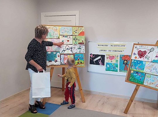Międzyprzedszkolny Konkurs Plastyczny " Sport to zdrowie"