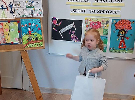 Międzyprzedszkolny Konkurs Plastyczny " Sport to zdrowie"