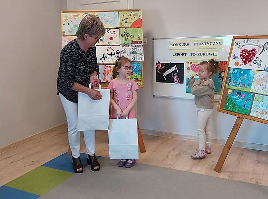 Międzyprzedszkolny Konkurs Plastyczny " Sport to zdrowie"