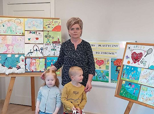 Międzyprzedszkolny Konkurs Plastyczny " Sport to zdrowie"