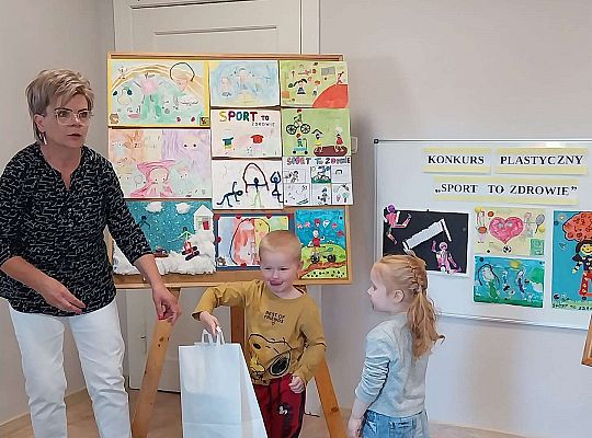 Międzyprzedszkolny Konkurs Plastyczny " Sport to zdrowie"