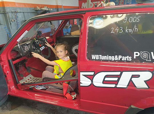 Gr. IV Wizyta w warsztacie samochodowym taty Pawła