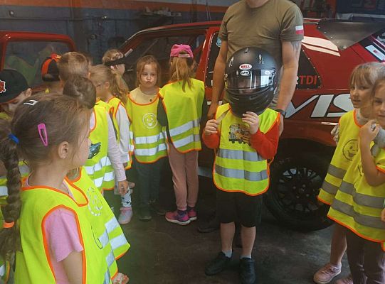 Gr. IV Wizyta w warsztacie samochodowym taty Pawła