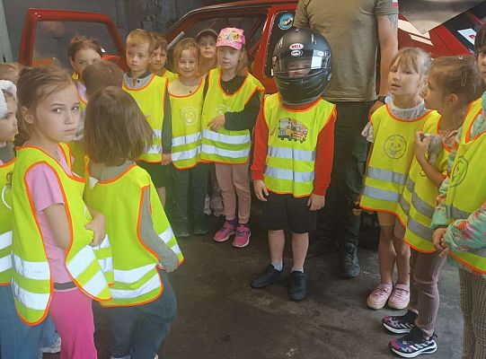 Gr. IV Wizyta w warsztacie samochodowym taty Pawła