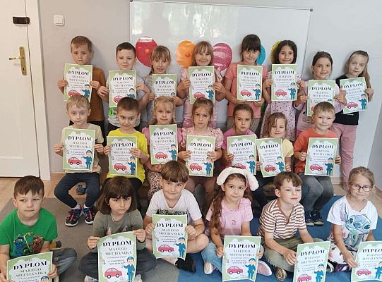 Gr. IV Wizyta w warsztacie samochodowym taty Pawła