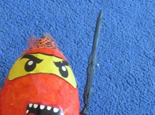 Nasze prace na konkurs "ekologiczne ozdoby wielkanocne