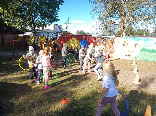 Gr. IV Sport to zdrowie - ćwiczenia z tatą Amelki