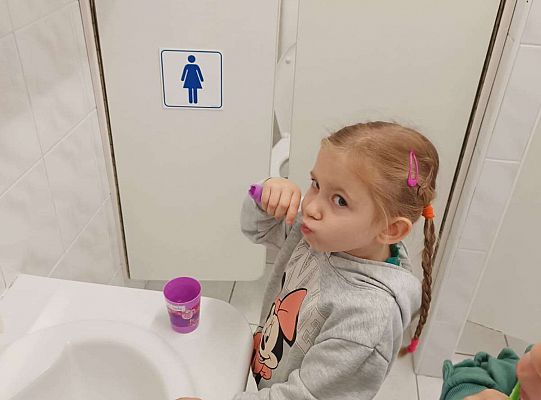 Gr.I Maluchy myją zęby