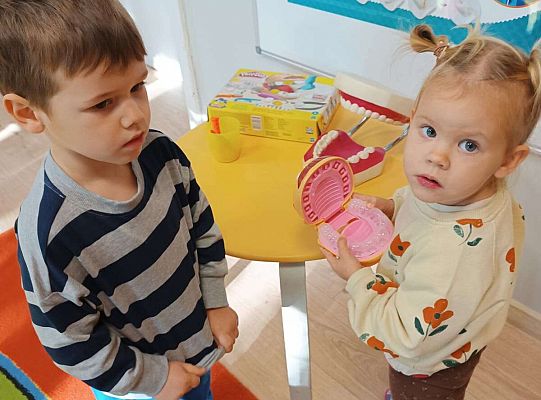 Gr.I Maluchy myją zęby