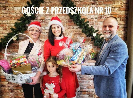 Świąteczna wizyta w ŚDS Lwiątko