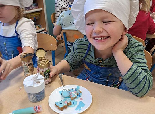 Gr.II. Robimy pierniczki z mamą Franka