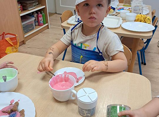 Gr.II. Robimy pierniczki z mamą Franka