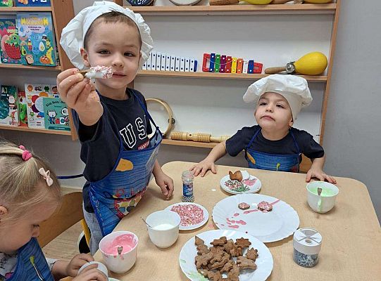 Gr.II. Robimy pierniczki z mamą Franka