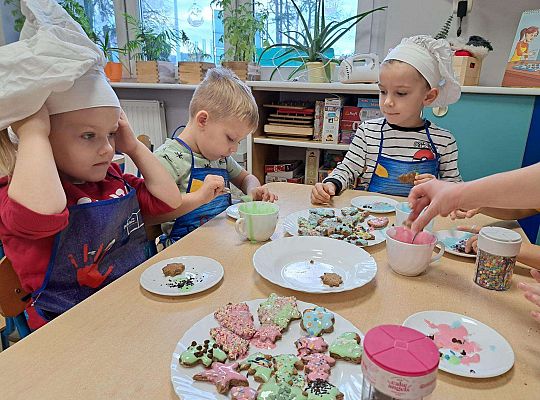 Gr.II. Robimy pierniczki z mamą Franka