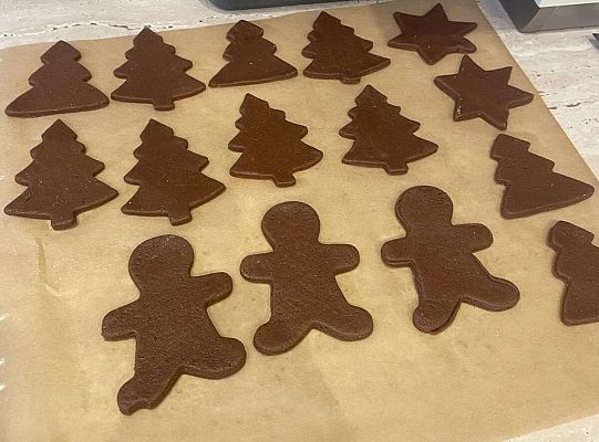 Gr.I Maluchy ozdabiają pierniczki