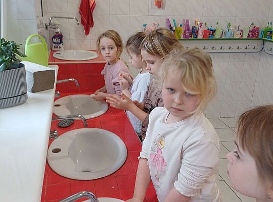 Gr.IV Dzień mycia rąk - Szlachetnie I zdrowo z małpką Iwoną