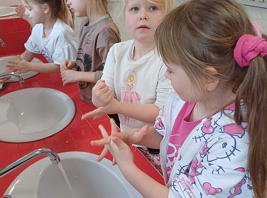 Gr.IV Dzień mycia rąk - Szlachetnie I zdrowo z małpką Iwoną