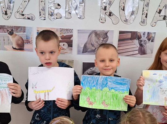 Gr. IV I III  "Dzień Kota"