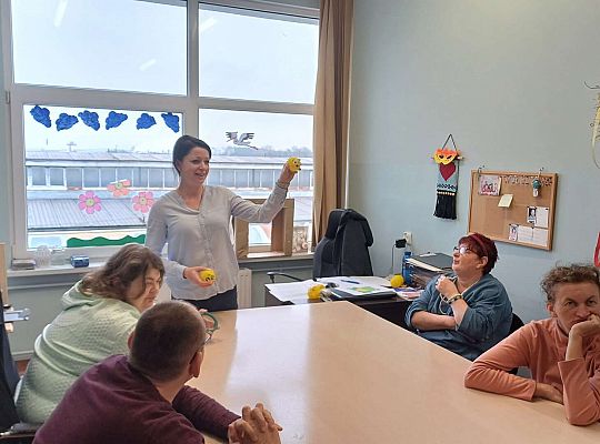 Gr. IV Zajęcia w Warsztacie Terapii Zajęciowej