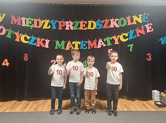 Gr. IV Międzyprzedszkolne Potyczki Matematyczne