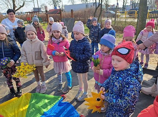 Witaj Wiosno ! - Powitanie wiosny w ogrodzie przedszkolaków