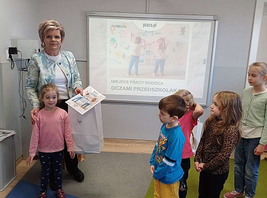 Podsumowanie konkursu plastycznego "Praca rodziców oczami przedszkolaka"