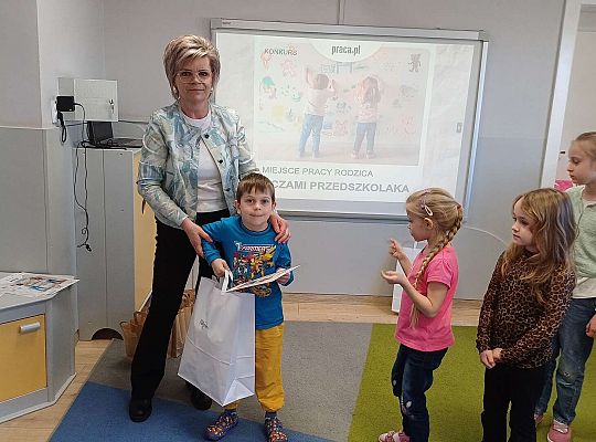 Podsumowanie konkursu plastycznego "Praca rodziców oczami przedszkolaka"