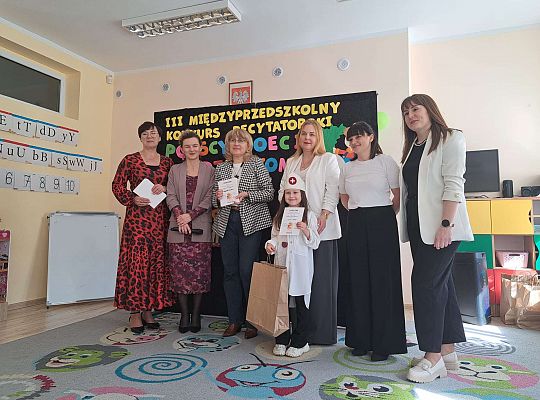Miedzyprzedszkolny Konkursu Recytatorski "Polscy poeci dzieciom "