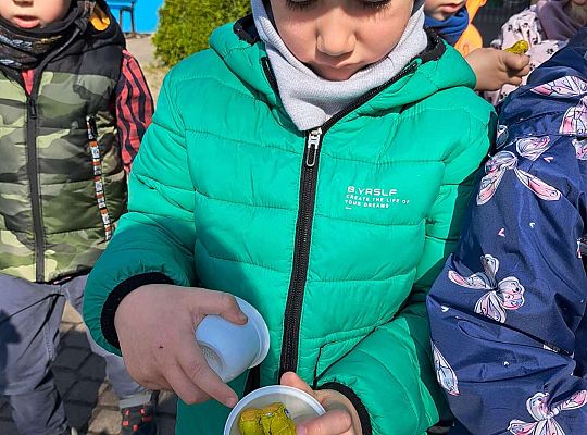 Gr.II Wielkanocne śniadanie oraz szukanie wielkanocnych niespodzianek