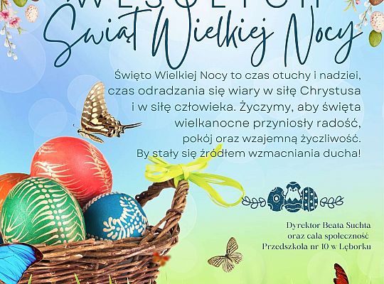 Wesołych Świąt Wielkiej Nocy