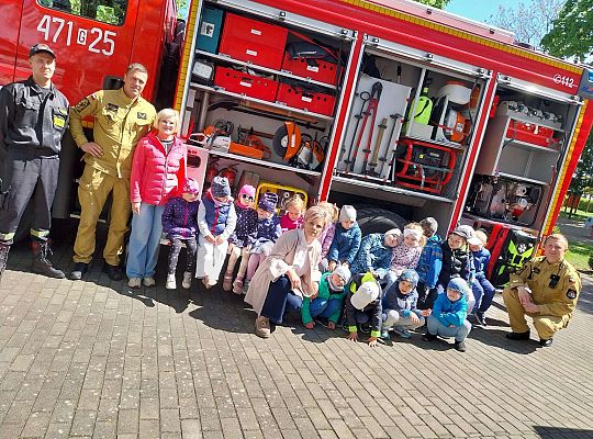 Gr. I i II Dzień Strażaka w naszym przedszkolu