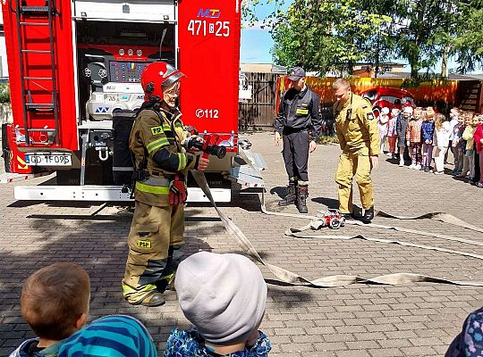 Gr. I i II Dzień Strażaka w naszym przedszkolu