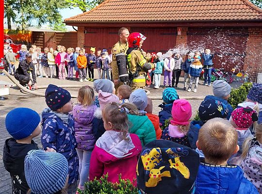 Gr. I i II Dzień Strażaka w naszym przedszkolu