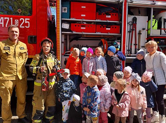 Gr. I i II Dzień Strażaka w naszym przedszkolu