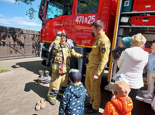 Gr. I i II Dzień Strażaka w naszym przedszkolu