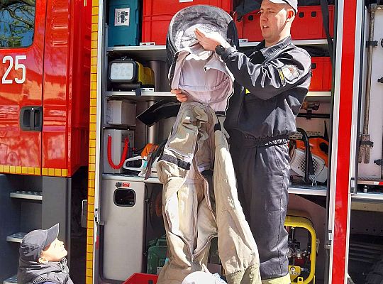 Gr. I i II Dzień Strażaka w naszym przedszkolu