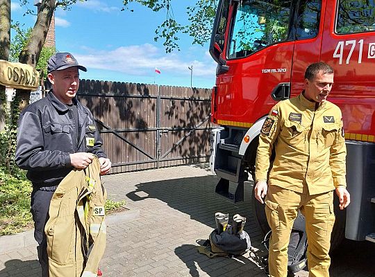 Gr. I i II Dzień Strażaka w naszym przedszkolu