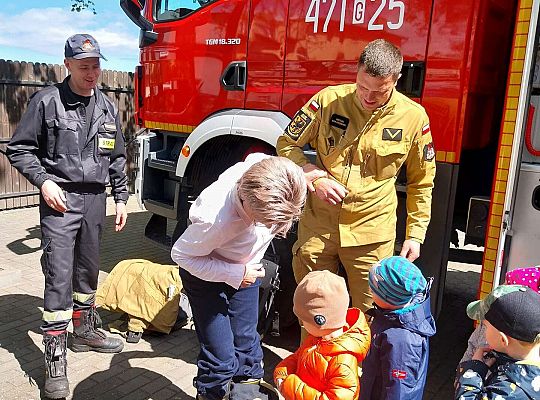 Gr. I i II Dzień Strażaka w naszym przedszkolu