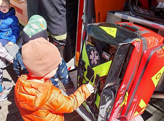 Gr. I i II Dzień Strażaka w naszym przedszkolu
