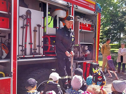 Gr. I i II Dzień Strażaka w naszym przedszkolu