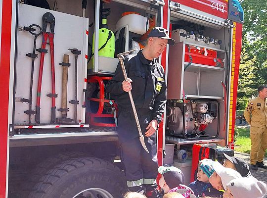 Gr. I i II Dzień Strażaka w naszym przedszkolu