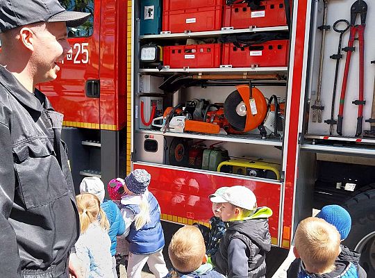 Gr. I i II Dzień Strażaka w naszym przedszkolu