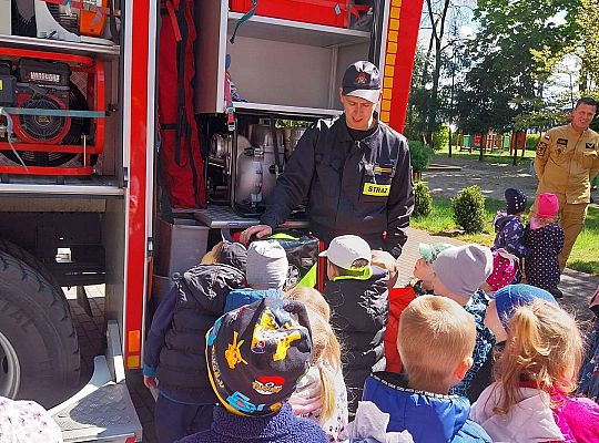 Gr. I i II Dzień Strażaka w naszym przedszkolu