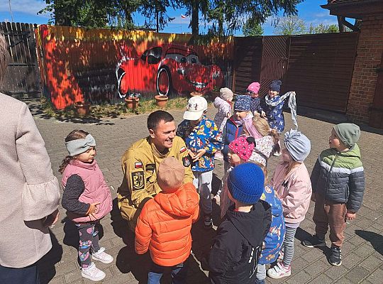 Gr. I i II Dzień Strażaka w naszym przedszkolu