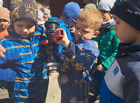 Gr. I i II Dzień Strażaka w naszym przedszkolu