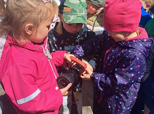 Gr. I i II Dzień Strażaka w naszym przedszkolu